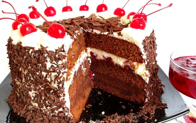 шварцвальдский торт - Шоколадный торт - король десертов!