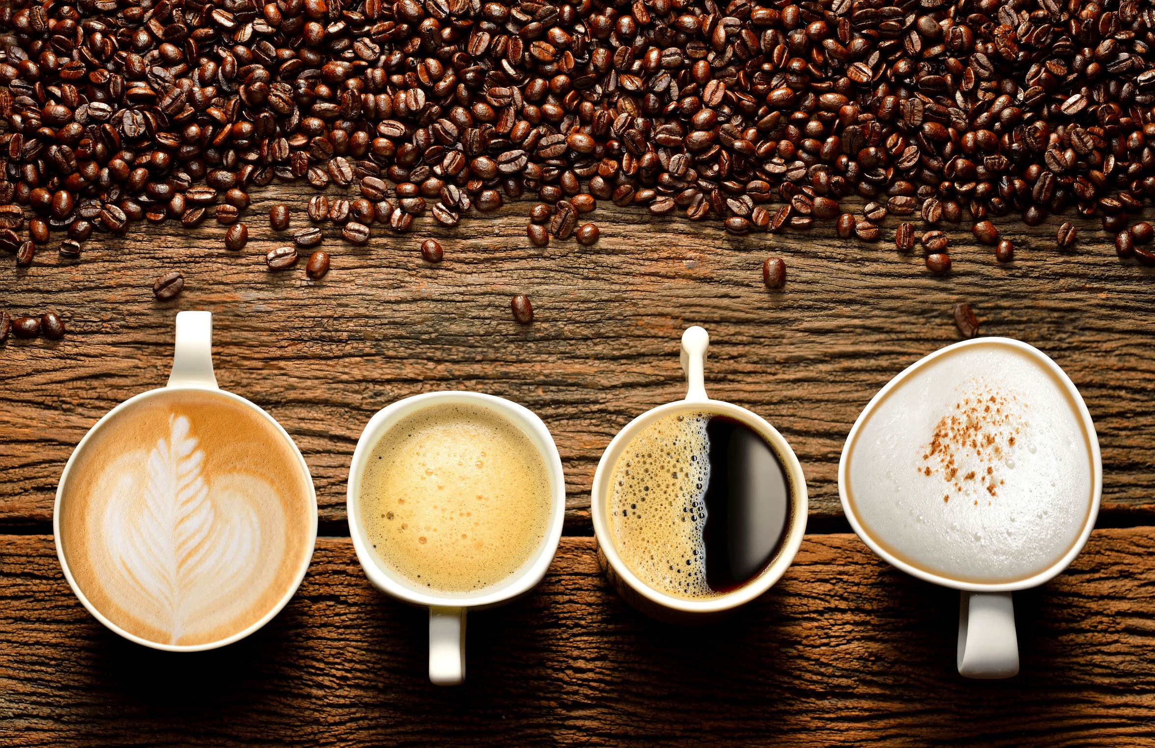 кофейные чашки - Виды кофе - разнообразие напитков...