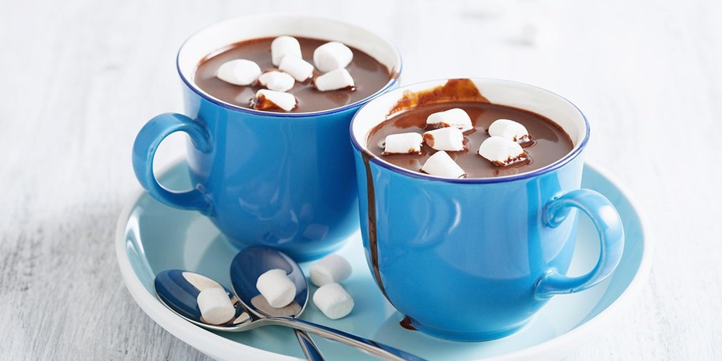 горячий шоколад с кокосовым молоком - Два рецепта горячего шоколада - с кокосовым молоком и с мятой!